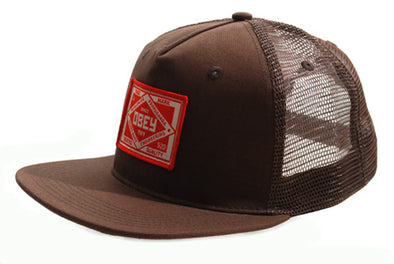 Obey - Trademark Hat-Brown