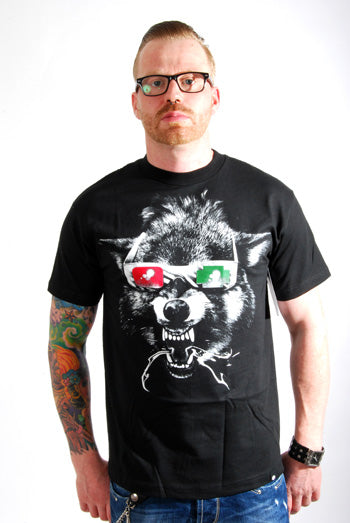 3D Wolf-T-Shirt