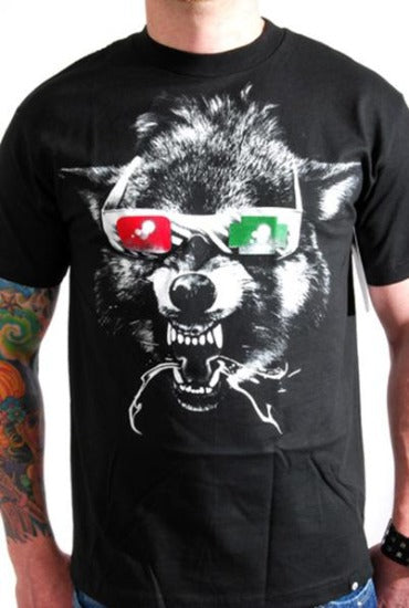 3D Wolf-T-Shirt