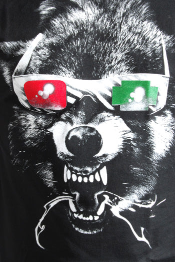 3D Wolf-T-Shirt