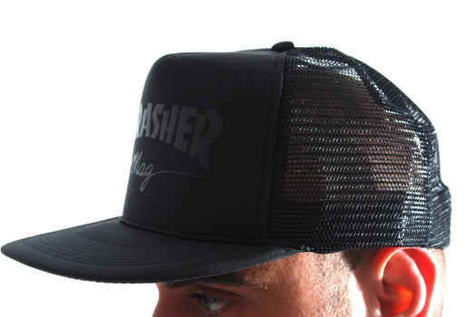 Thrasher Mesh-Cap-Mag-Logo