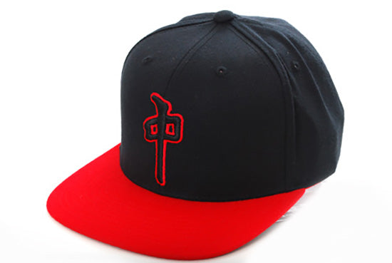 RED DRAGON  Ball Cap-Red/Black