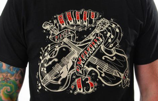 Lucky 13 - Rockabilly Rebel   T-Shirt