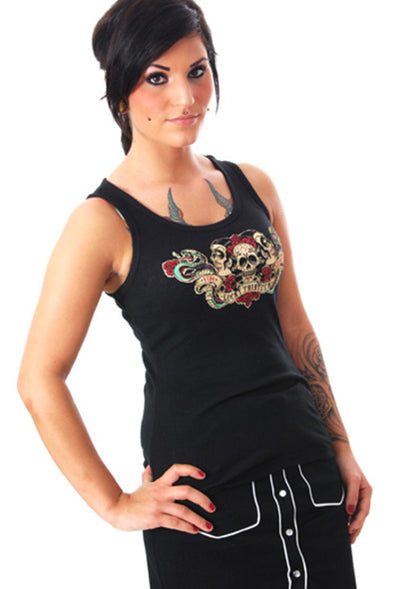 Lucky 13 - Vida Muerte - Tank Top