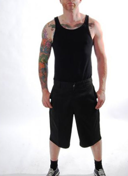Lucky 13 - Power Slide Chino Shorts-Black