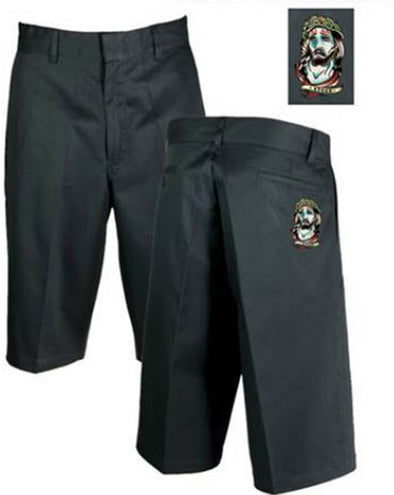 Lucky 13 - Stock Chino Shorts-Black