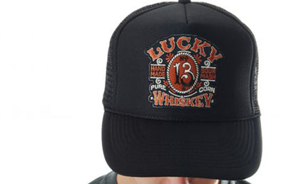 Lucky 13 - Whiskey Trucker Mesh Hat