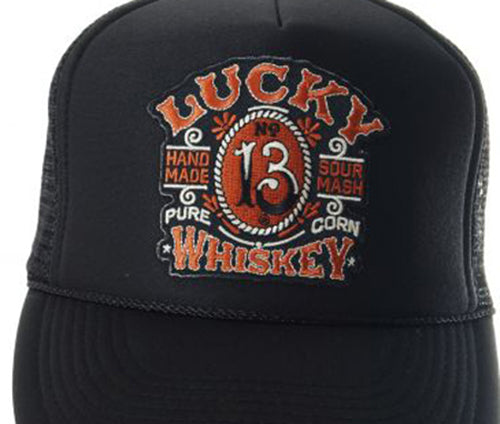 Lucky 13 - Whiskey Trucker Mesh Hat