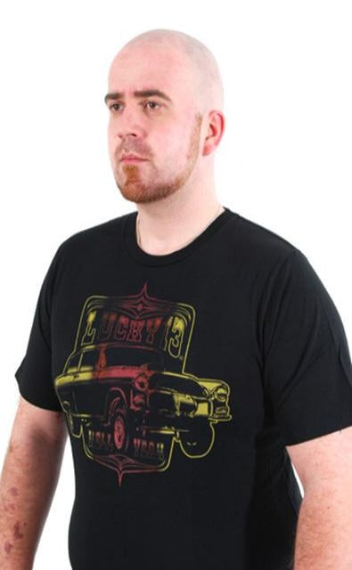 Lucky 13 - Vintage Tee -Hell Yeah