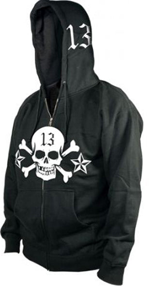 Lucky 13 - Men's Full Zip Hoodie