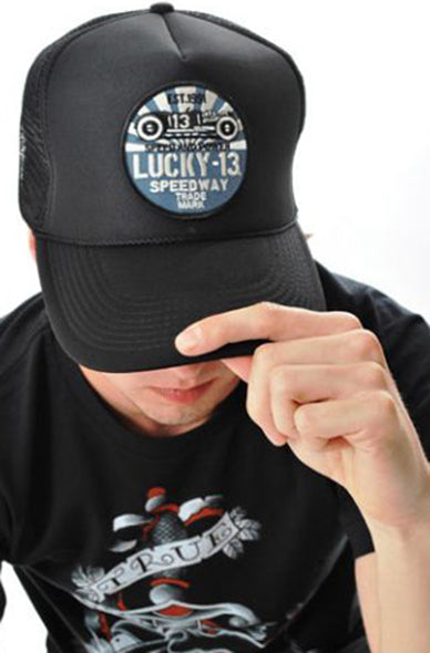 Lucky 13 - Speedway  Trucker Mesh Hat