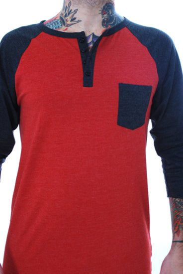 ATTICUS  Patch 3/4 Raglan Tee