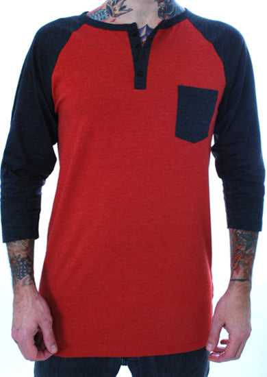 ATTICUS  Patch 3/4 Raglan Tee