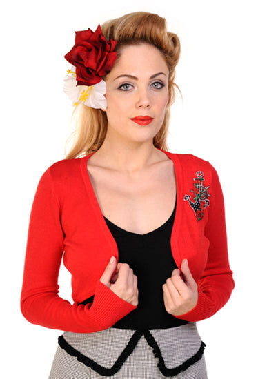 Banned - Anchor & Roses Ladies Bolero