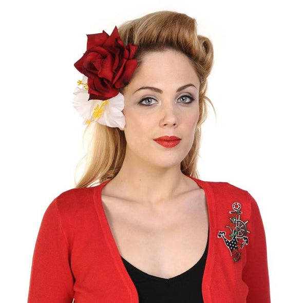 Banned - Anchor & Roses Ladies Bolero