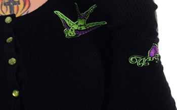 BANNED  50's Swallows Cardigan