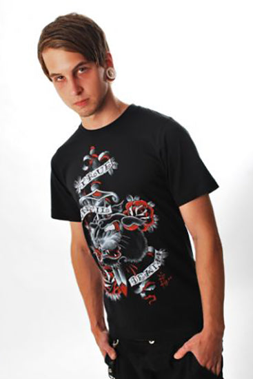 BLACK MARKET ART COMPANY  True Until Death T-Shirt