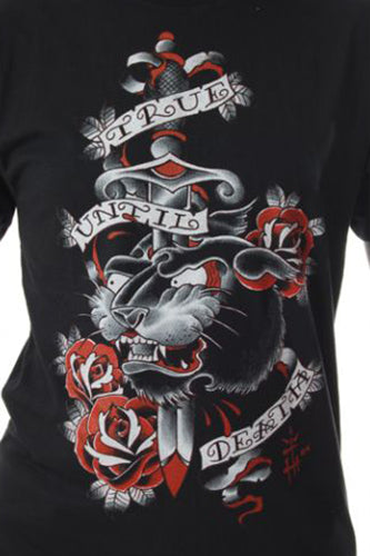 BLACK MARKET ART COMPANY  True Until Death T-Shirt