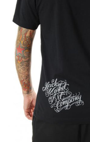 BLACK MARKET ART COMPANY  True Until Death T-Shirt