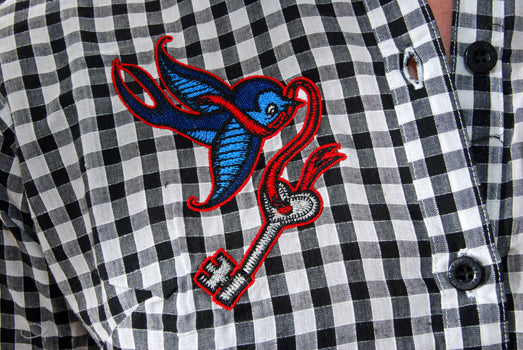 CRIMINAL DAMAGE  Bluebird Shirt