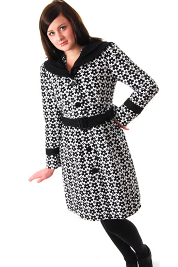 COLLECTIF  Beatrix Coat Buttercup