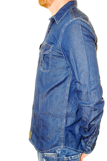 DICKIES  Blue Collar Denim Shirt