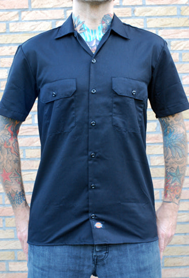 DICKIES - SS Work Shirt-Black