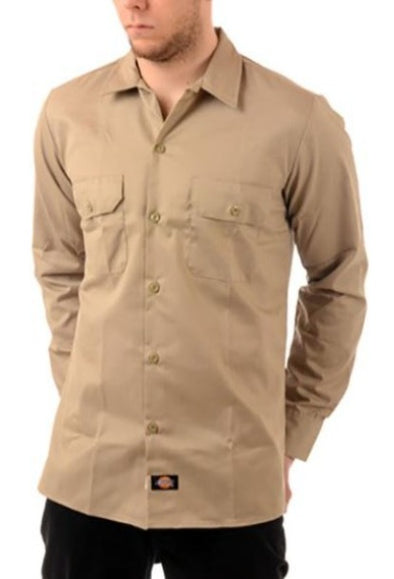 Dickies - Twill Work Shirt-Desert Sand