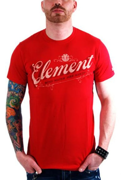 Element - Scripto Tee-Element Red