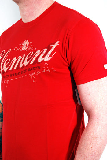 Element - Scripto Tee-Element Red