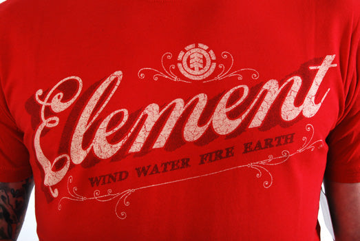 Element - Scripto Tee-Element Red