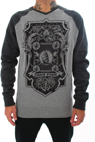 Iron Fist - Royal Bearings-Raglan Crew