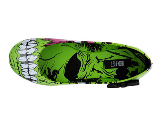 Iron Fist Zombie Stomper Flat Black/Green