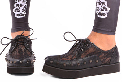 Iron Fist - Lovelace Your Face Creeper-Black