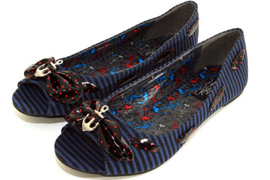 Iron Fist - Sinking Ships Peep Toe Flat