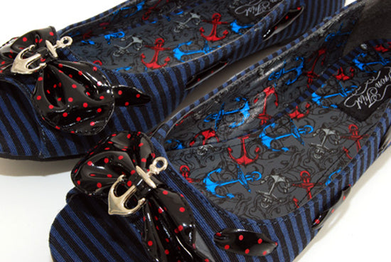 Iron Fist - Sinking Ships Peep Toe Flat