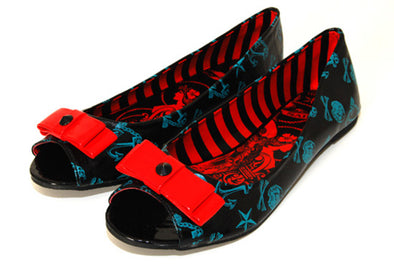 Iron Fist - Don't Hold Your Breath Peep Toe Flat