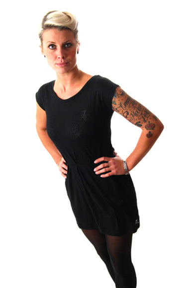 Iron Fist - Samhain Pleated Waist Tie Top