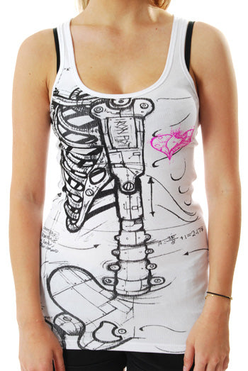 Iron Fist - Sleeveless Tank Top - Robo Wishbone