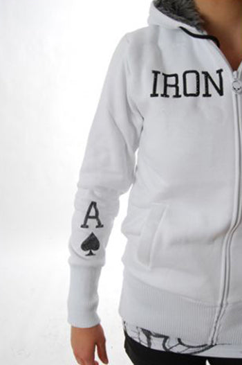 Iron Fist - Hooded Zipper Sweatshirt  Dealer Fur Lined