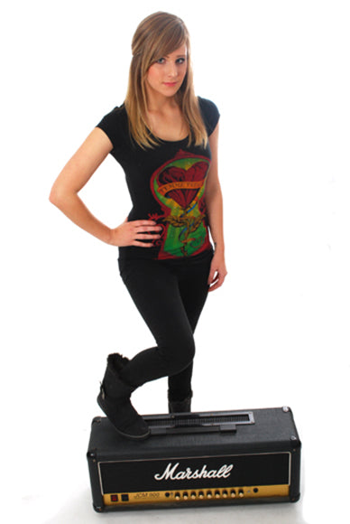 Iron Fist - Fleur Fatale Scoop Neck  Tee