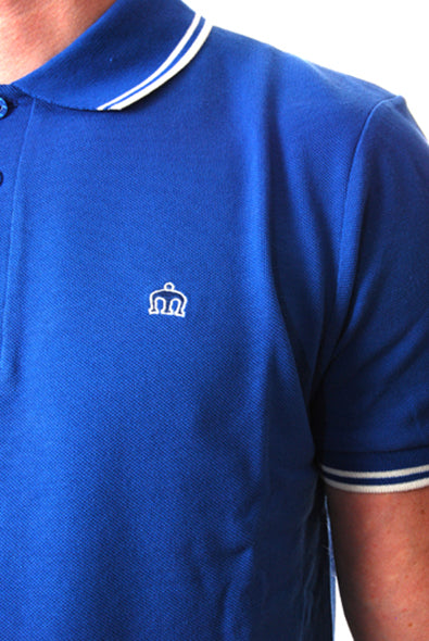 Merc -  Card classic polo shirt- Royal Blue