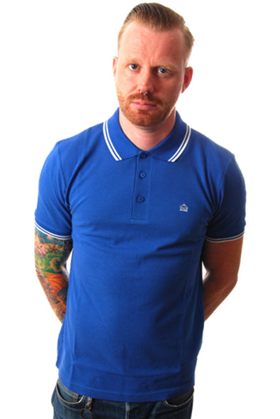 Merc -  Card classic polo shirt- Royal Blue