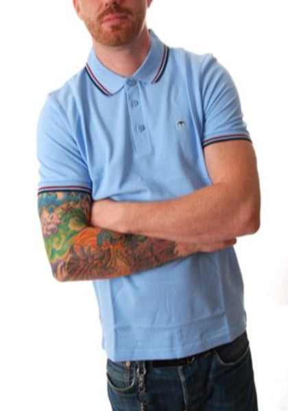 Merc - Card classic polo shirt - Boy Blue