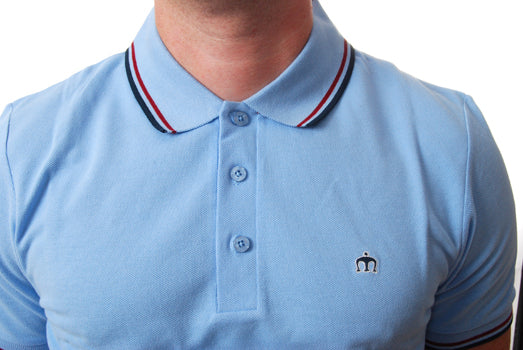 Merc - Card classic polo shirt - Boy Blue