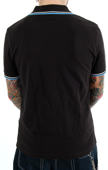 Merc - Card classic polo shirt - Chocolate