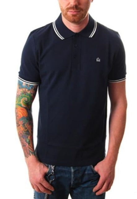 Merc - Card classic polo shirt-Navy