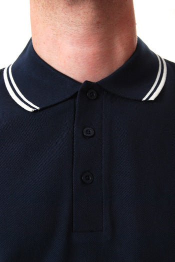 Merc - Card classic polo shirt-Navy