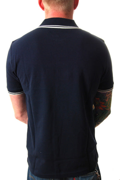 Merc - Card classic polo shirt-Navy