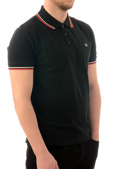 Merc - Card classic polo shirt - Black